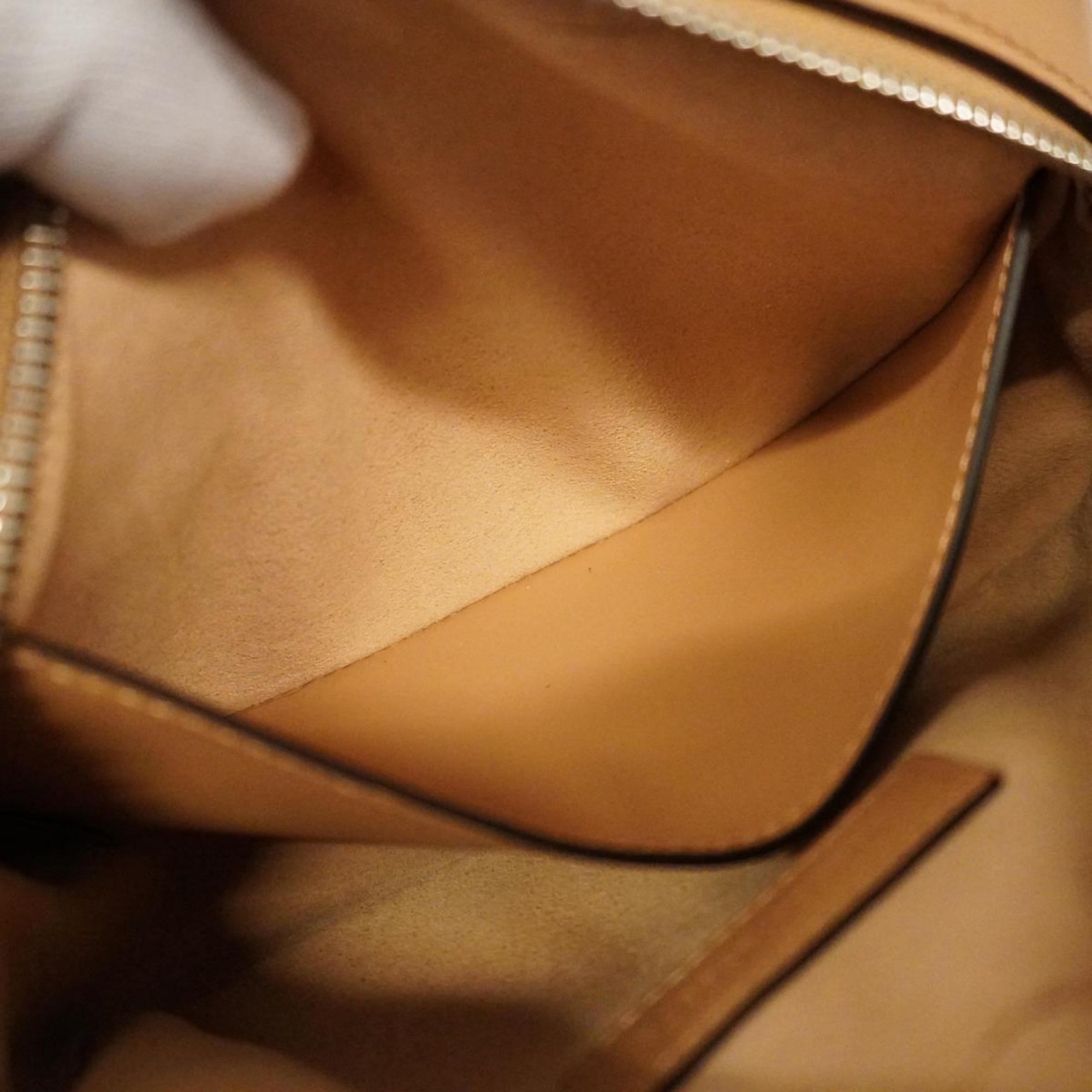 Gucci Shoulder Bag GG Marmont 634936 Leather Pink Beige Women's