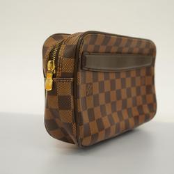 Louis Vuitton Clutch Bag Damier Pochette Saint Paul N41219 Ebene Men's Women's