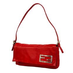 Fendi handbag leather red ladies