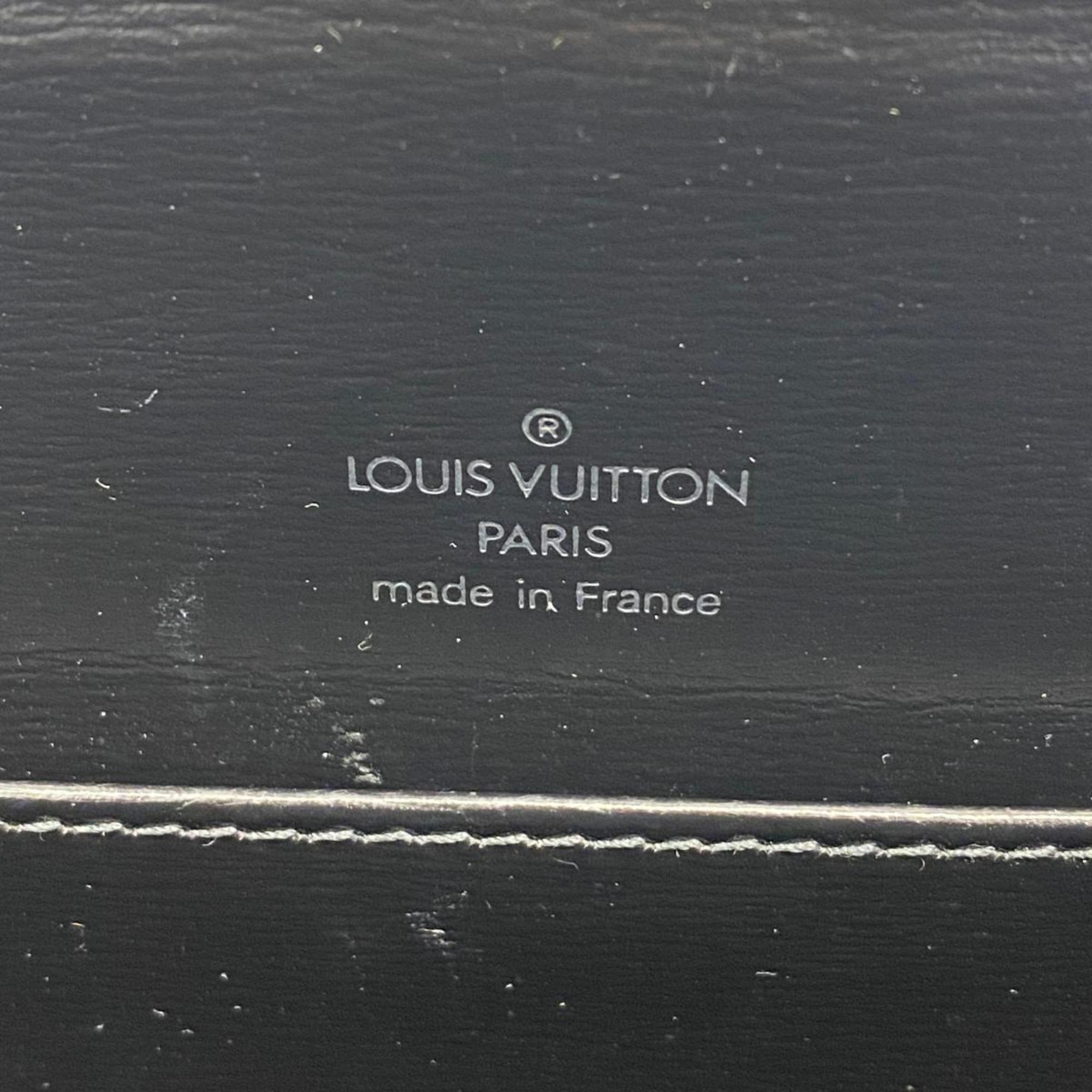 Louis Vuitton Shoulder Bag Epi Capuchin M52342 Noir Ladies