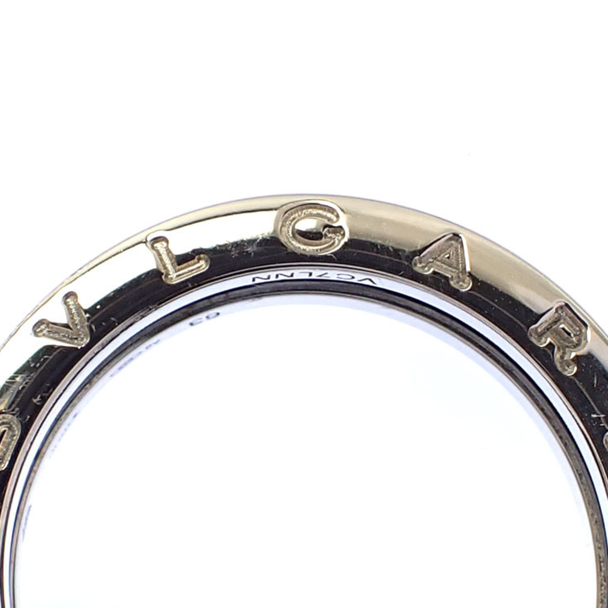 Bvlgari Save the Children Ring for Men, SV925, Size 22, #63, 7.8g, Silver, A2231244