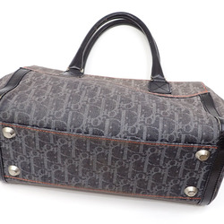 Christian Dior Handbag Flight Line Women's Grey Black Denim 02-BO-1015 Trotter 042117