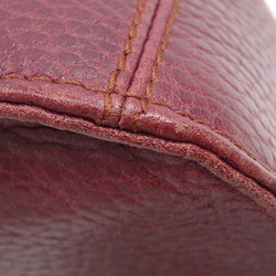 Cartier Shoulder Bag Must Line Women's Bordeaux Leather A6047107