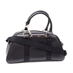 Christian Dior handbag for women, black leather, rhinestone, hardcore A6047104