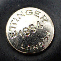 Ettinger Coin Case Men's Black Leather Purse A211266
