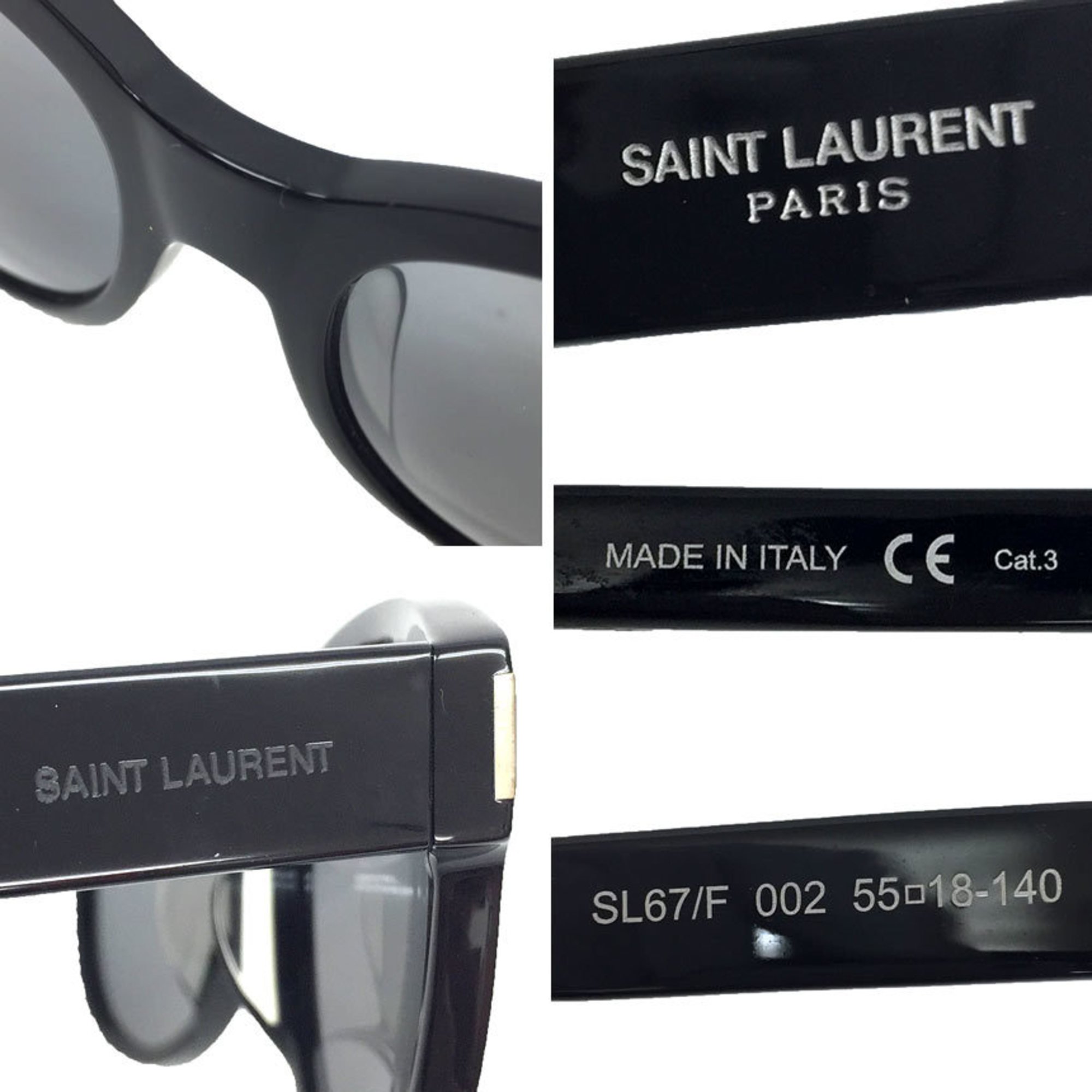 Yves Saint Laurent SAINT LAURENT PARIS Saint Laurent Paris SL67/F Boston Eyewear Men's Women's Unisex YSL Men and Women