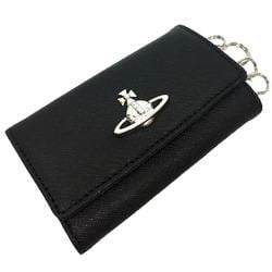 Vivienne Westwood Key Case 51020001-40565 N404 VICTORIA KEY CASE Leather Black Wallet