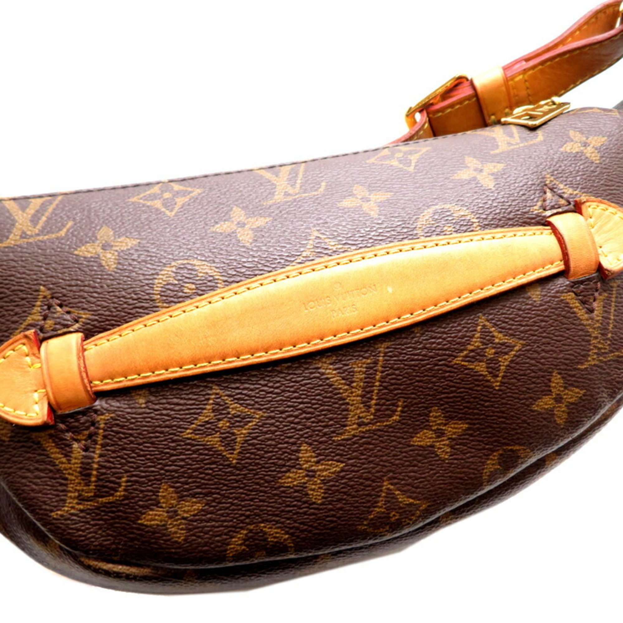 Louis Vuitton Bumbag Women's and Men's Body Bag M43644 Monogram Brown