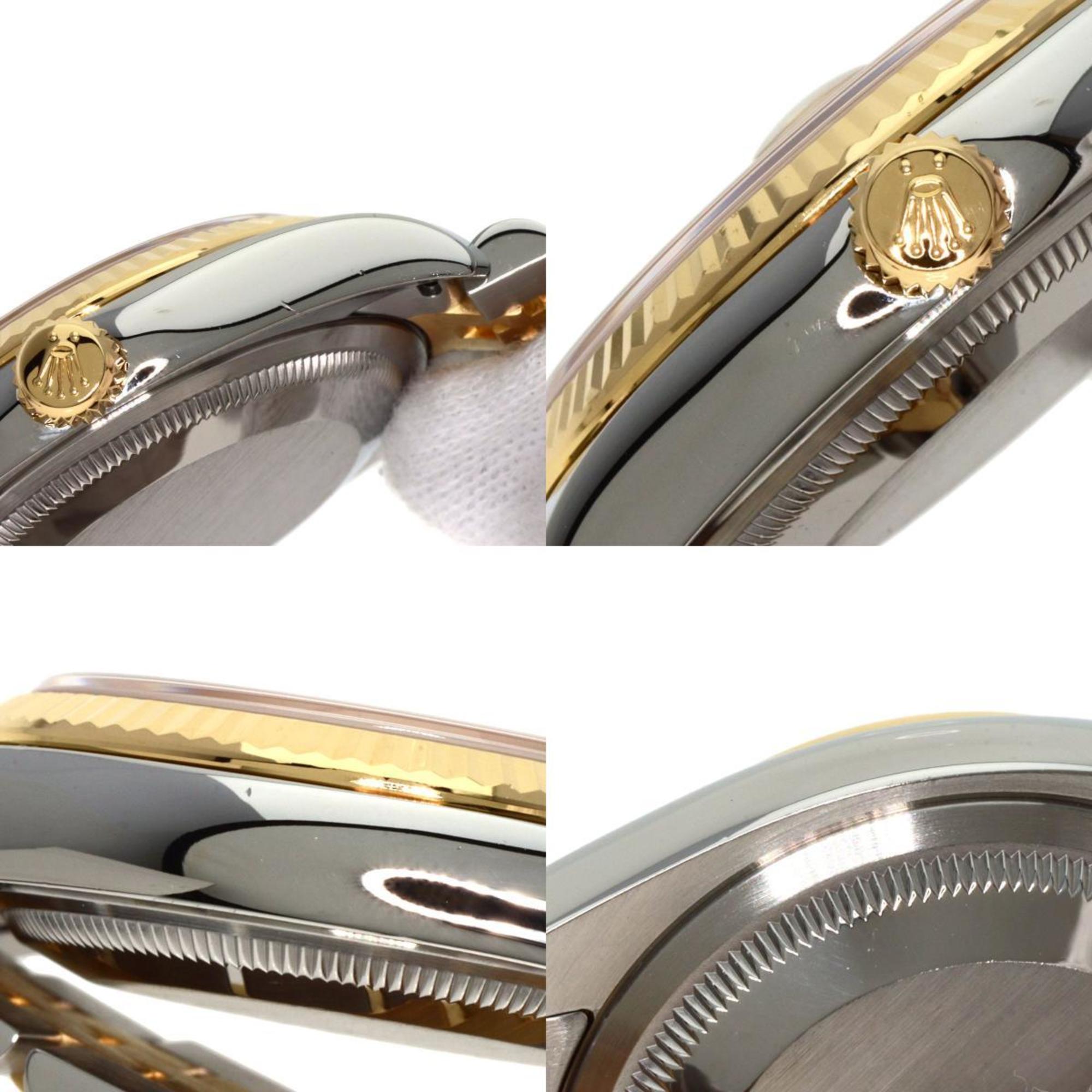 Rolex 116233G Datejust 10P Diamond Watch Stainless Steel/SSxK18YG/K18YG Men's ROLEX