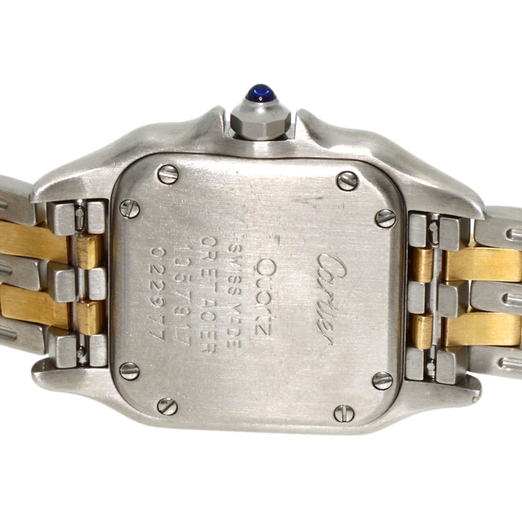 Cartier W25029B6 Panthere SM Manufacturer Complete Watch Stainless Steel/SSxK18YG Women's CARTIER