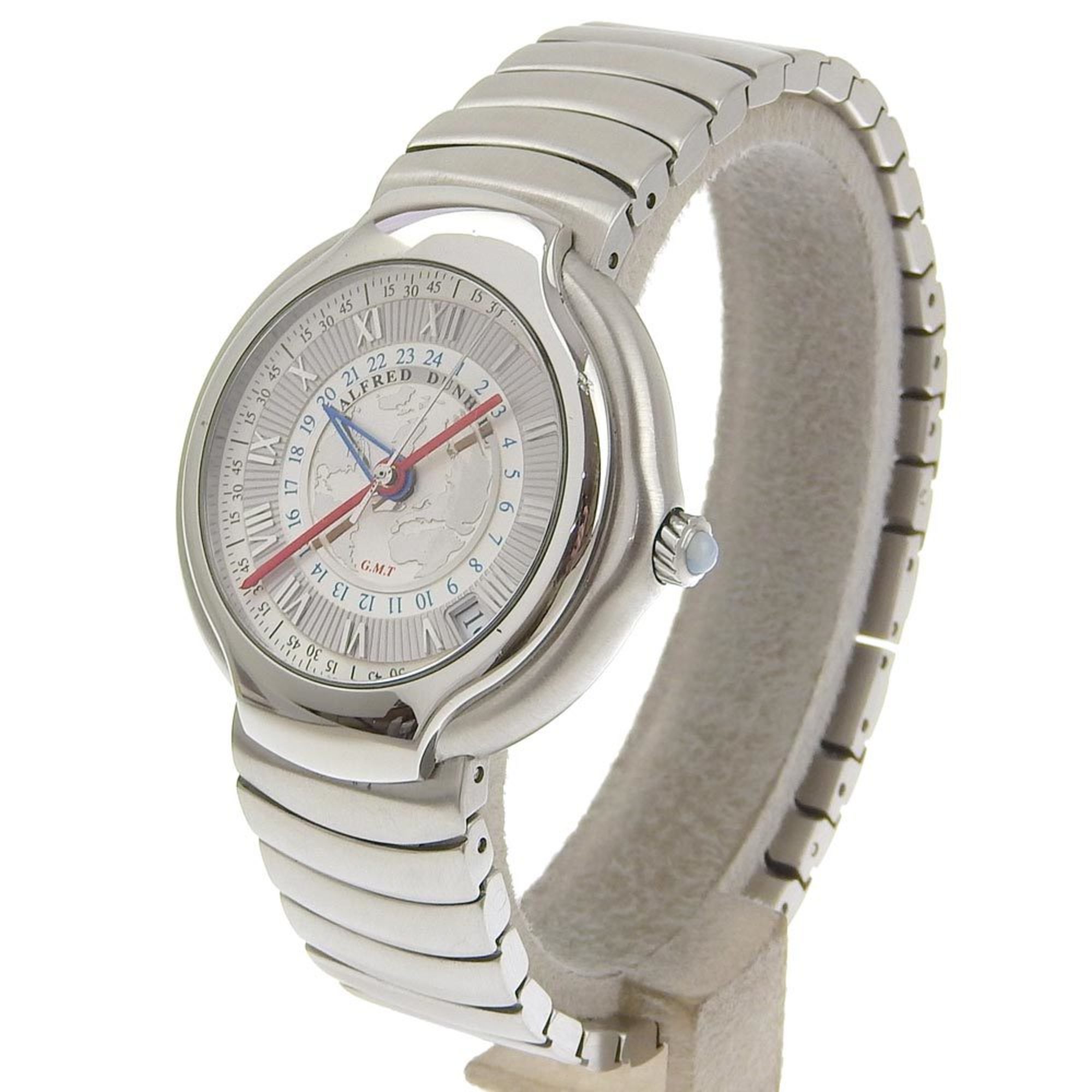 Dunhill Millennium GMT Watch 1844 Limited Edition BB8023 Stainless Steel Automatic White Dial Ladies I120224036