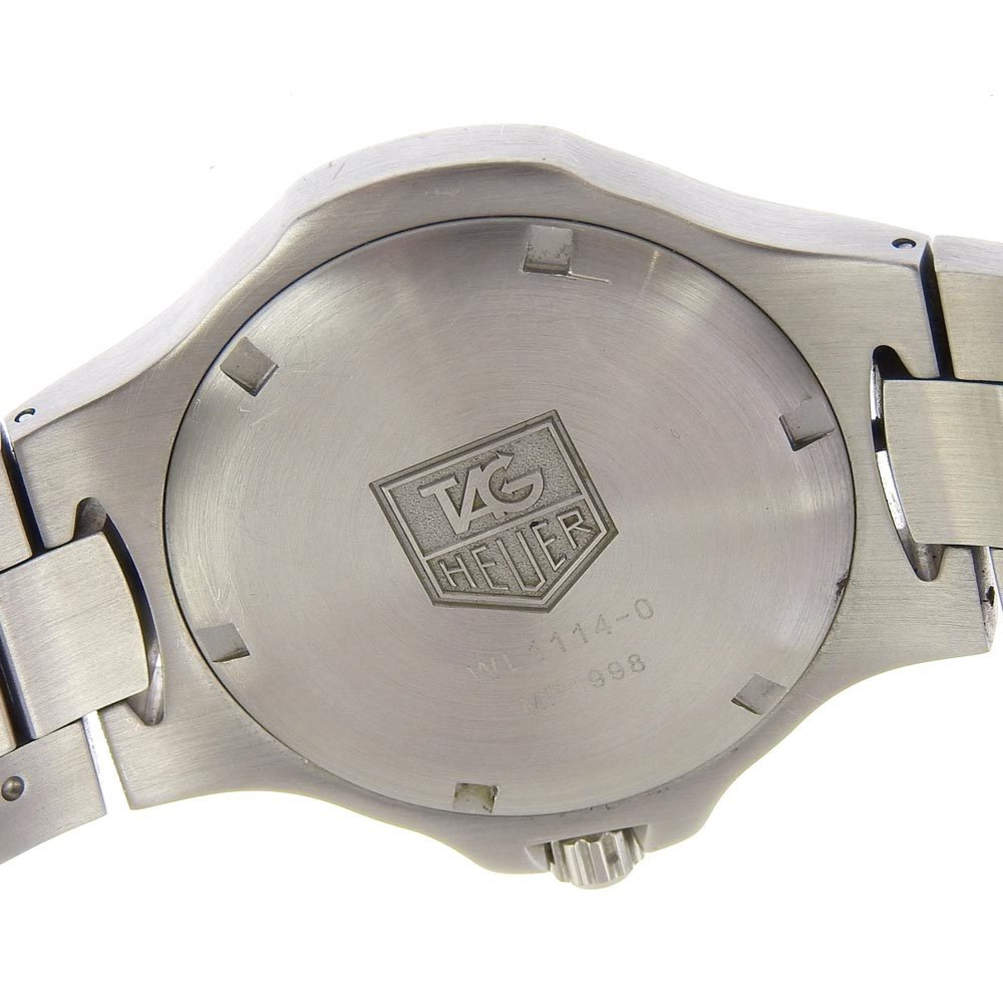TAG HEUER Kirium WL1114 Stainless Steel Quartz Analog Display Silver Dial Men's Watch I220823055