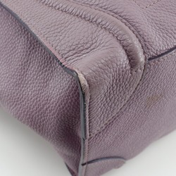 CELINE Luggage Micro Handbag Calf Leather Women's B-Rank I111624130