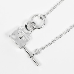 Hermes Amulet Kelly Necklace Silver 925 Approx. 12.5g T121724516