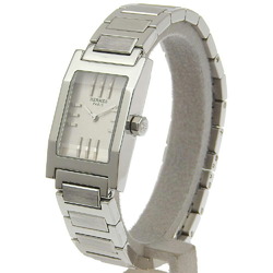 Hermes HERMES Tandem Watch TA1.210 Stainless Steel Quartz Analog Display Silver Dial Women's I220823022