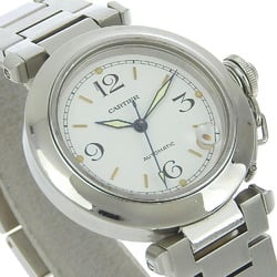 Cartier Pasha Watch W31015M7 Stainless Steel Automatic White Dial Men's G113124008