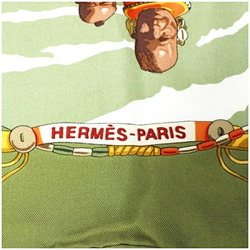 Hermes Carre 90 Silk Scarf Muffler PEALES DU KENYA (Pearls of Kenya) Women's