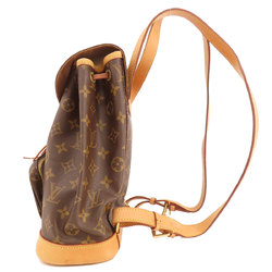 Louis Vuitton M51136 Montsouris Middle Monogram Backpack Daypack Canvas Women's LOUIS VUITTON