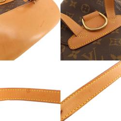 Louis Vuitton M51136 Montsouris Middle Monogram Backpack Daypack Canvas Women's LOUIS VUITTON