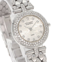 Van Cleef & Arpels Sport 2 Diamond Watch, K18 White Gold/K18WG/Diamond, Women's,