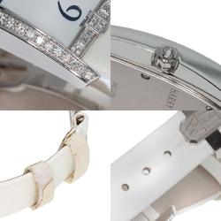 Harry Winston 340/LQW.M/D3.1 Avenue Traffic Bezel Diamond Watch K18 White Gold/Leather/Diamond Ladies HARRY WINSTON