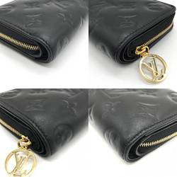 Louis Vuitton Portefeuille Lou Monogram M81599 Black LOUIS VUITTON