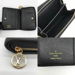 Louis Vuitton Portefeuille Lou Monogram M81599 Black LOUIS VUITTON