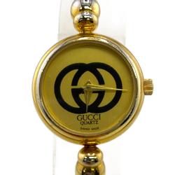 GUCCI 2047L 088-847 Old Gucci Bangle Watch Quartz Wristwatch Gold Women's Z0006239
