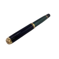 Pelican PERIKAN Souverän Resin 18C-750 F Fountain Pen, Green, Unisex, Z0006084