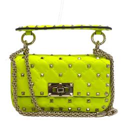 Valentino Garavani Rockstud Handbag Yellow Women's Z0005935