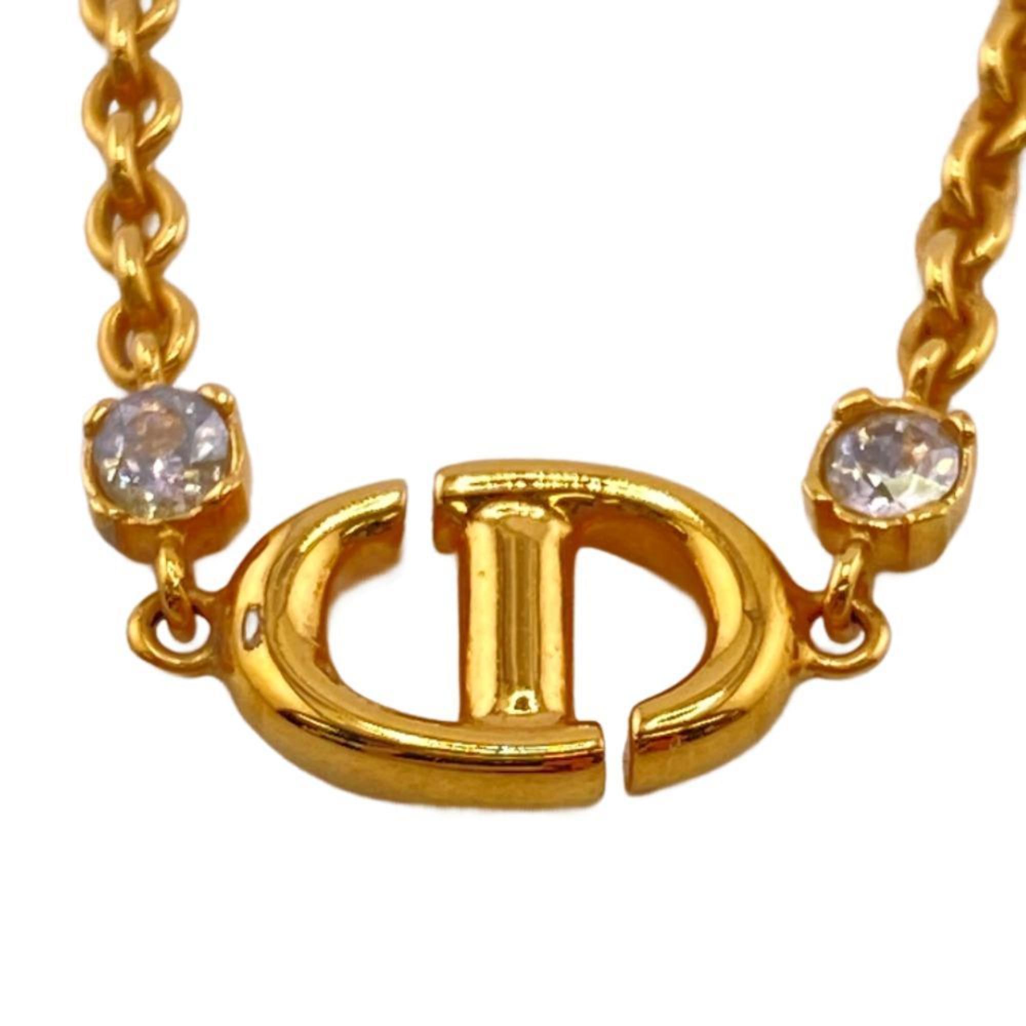 Christian Dior Dior N1823 CDNCY Necklace Gold Women's Z0005942