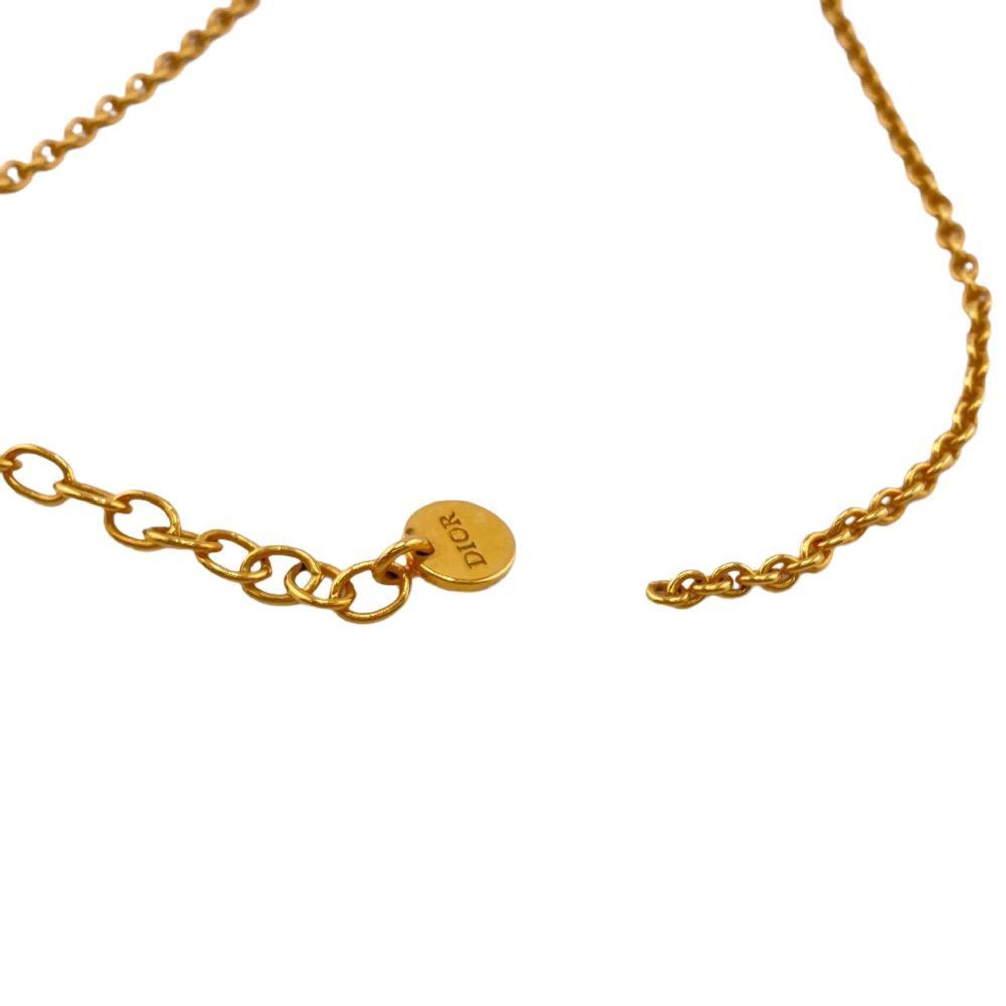 Christian Dior Dior N1823 CDNCY Necklace Gold Women's Z0005942