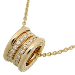 Bvlgari Bulgari B.zero1 Diamond Necklace for Men and Women in 750 Yellow Gold