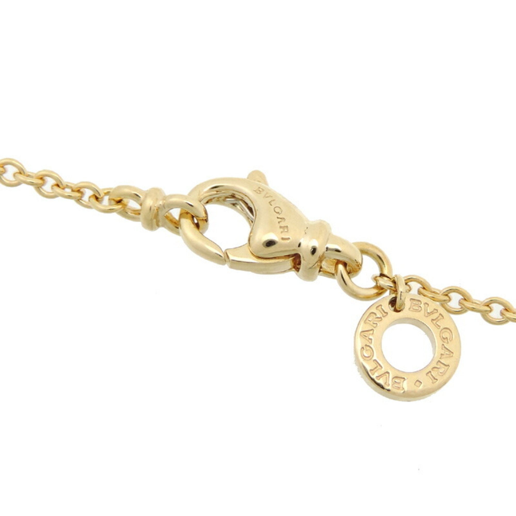 Bvlgari Bulgari B.zero1 Diamond Necklace for Men and Women in 750 Yellow Gold