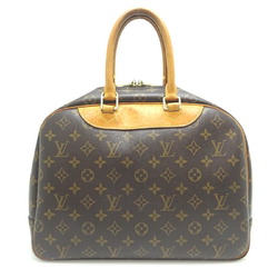 Louis Vuitton Deauville Serial Number Unclear Women's Boston Bag M47270 Monogram Brown