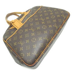 Louis Vuitton Deauville Serial Number Unclear Women's Boston Bag M47270 Monogram Brown