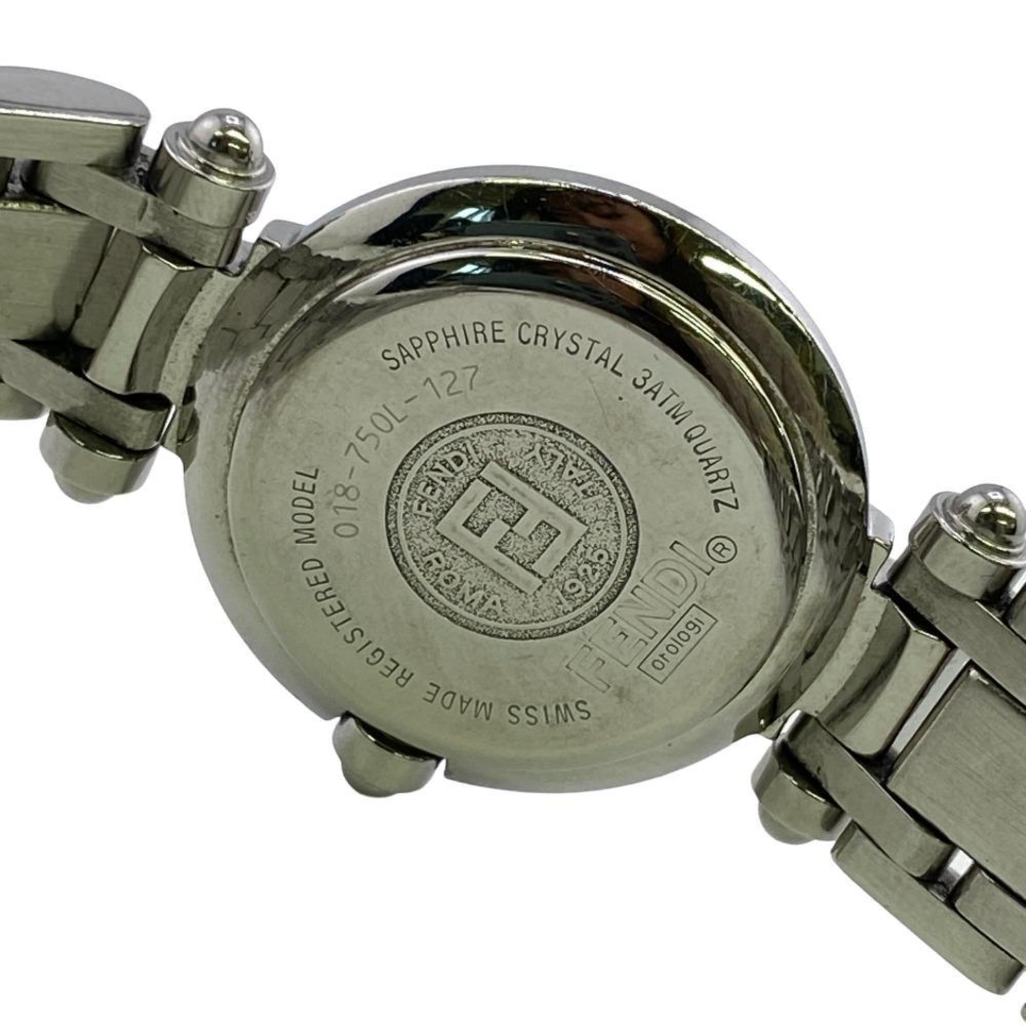FENDI 018 750L 127 Quartz Watch Silver Women's Z0006240