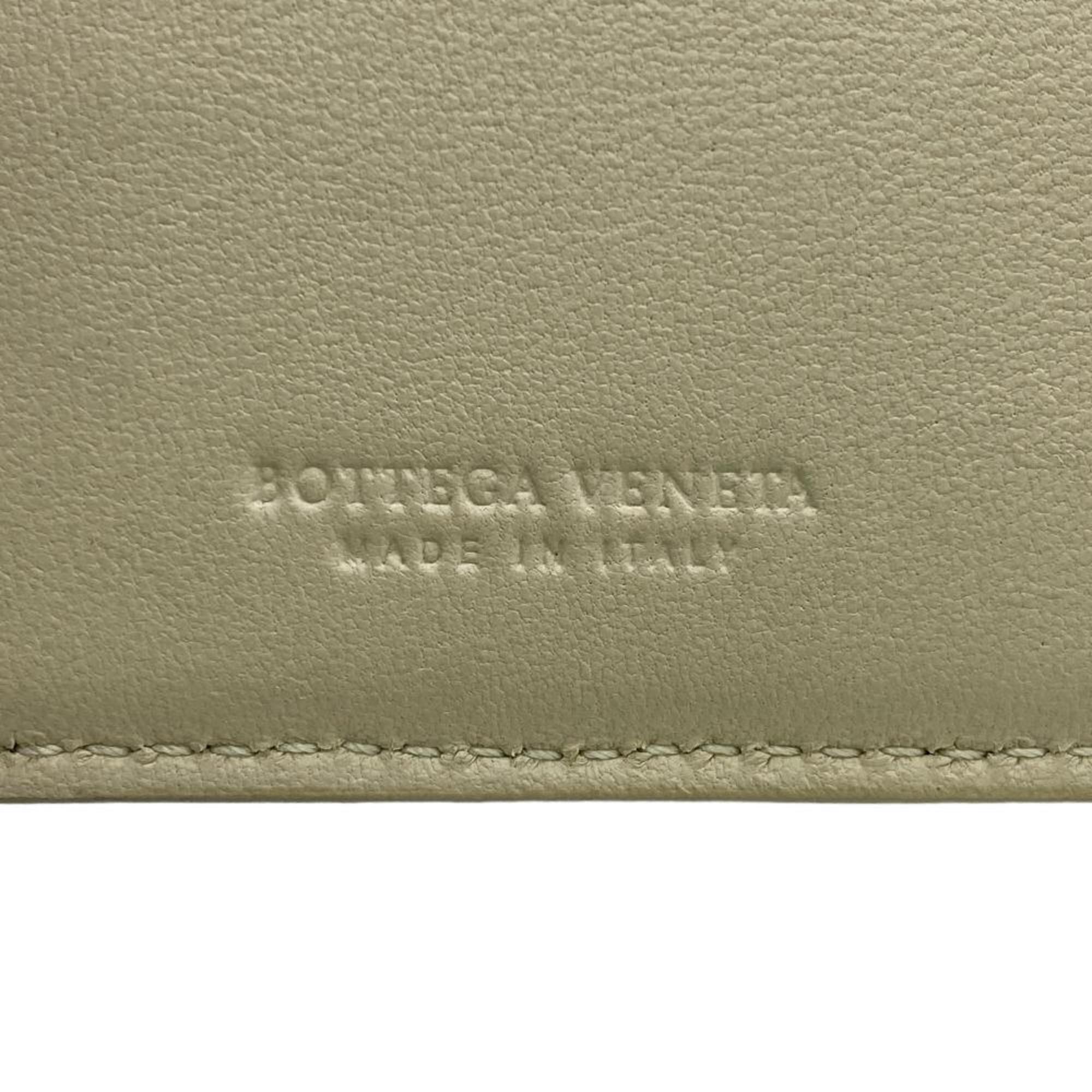 BOTTEGAVENETA Bottega Veneta Intrecciato Bi-fold Wallet Grey Men's Z0006252