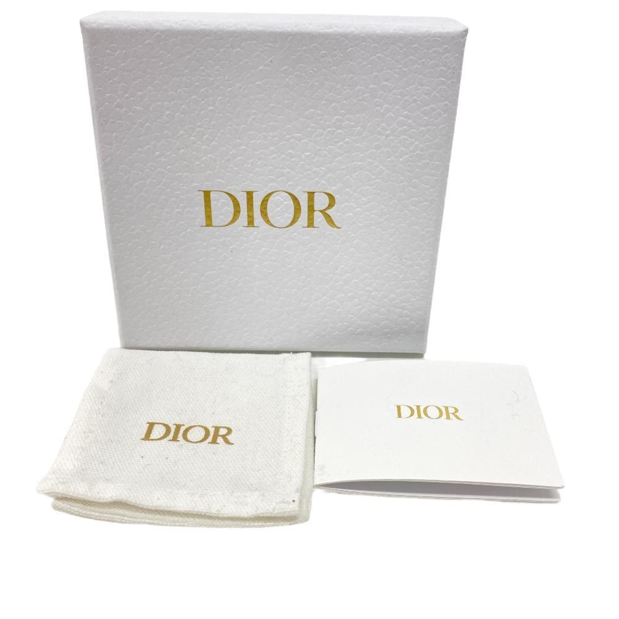 Christian Dior Dior Tribal Faux Pearl Earrings Gold Women's Z0005858
