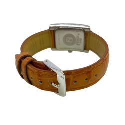 FENDI 040-7000L-153 Quartz Embossed Leather Watch for Women Z0006241
