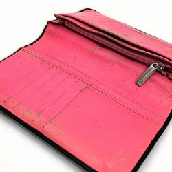CHANEL Cambon Long Wallet A26717 Black Bi-fold for Women