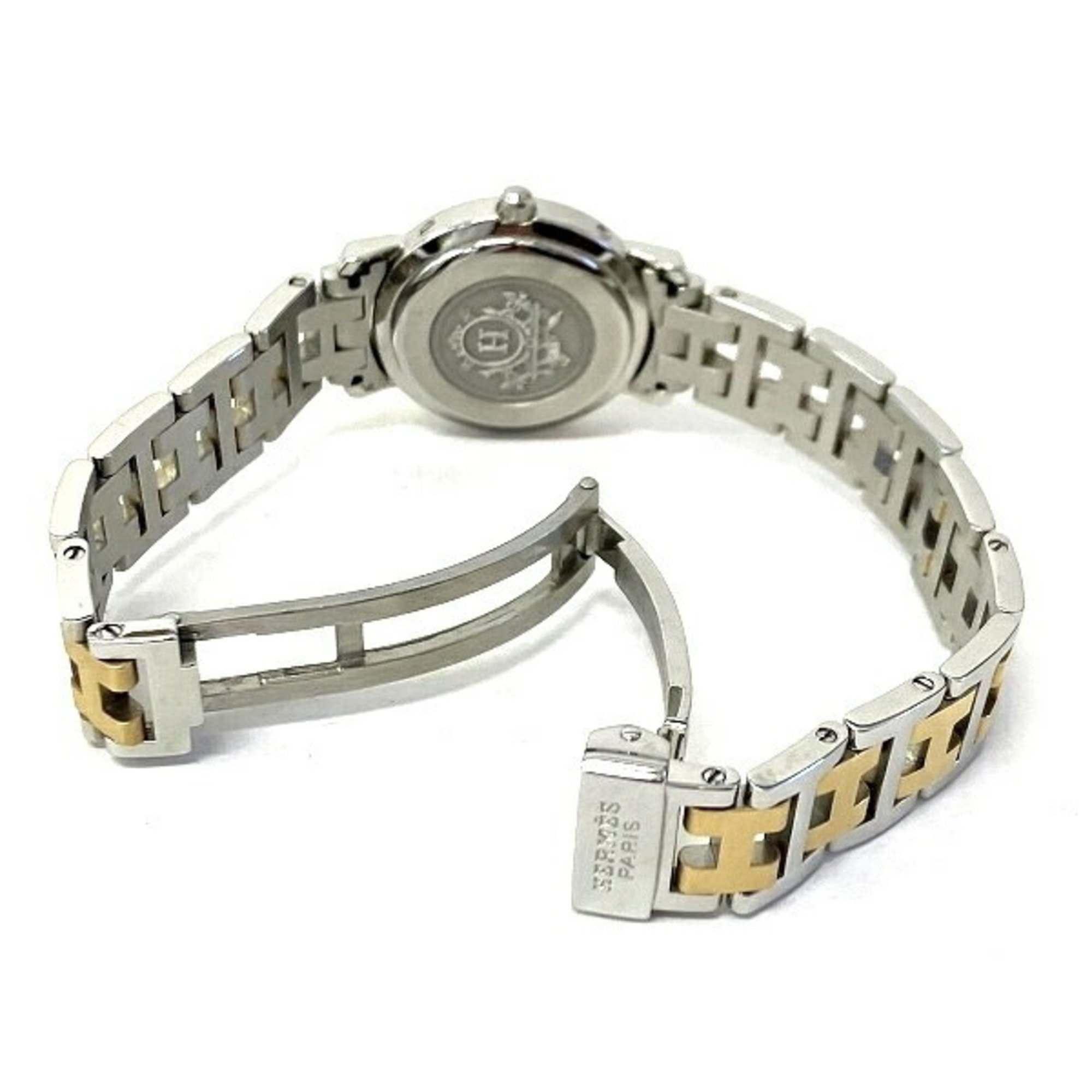 Hermes Clipper CL4.220 Quartz Watch Women's Wristwatch