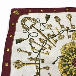 Hermes Carre 90 LES CLES Keys Accessories Scarves Women's