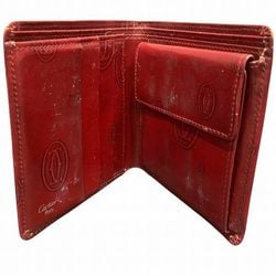 Cartier Happy Birthday Bordeaux Patent Leather Bi-Fold Wallet for Women