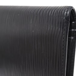 Louis Vuitton Portefeuille Brazza Epi Leather Black M61816 Bi-fold Long Wallet Men's LOUIS VUITTON