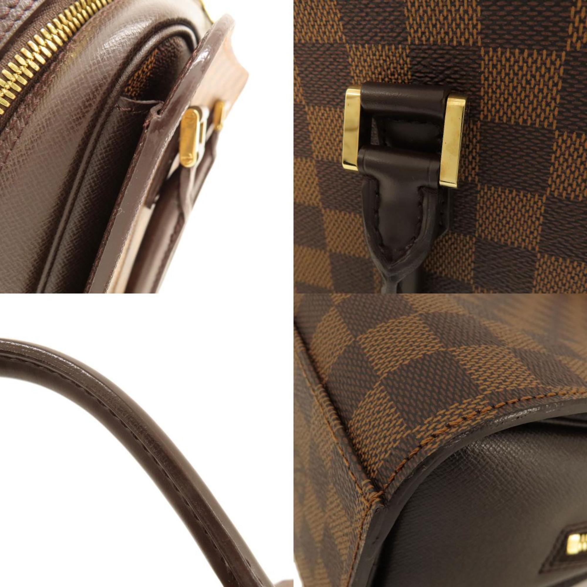 Louis Vuitton N51155 Triana Damier Ebene Handbag Canvas Women's LOUIS VUITTON