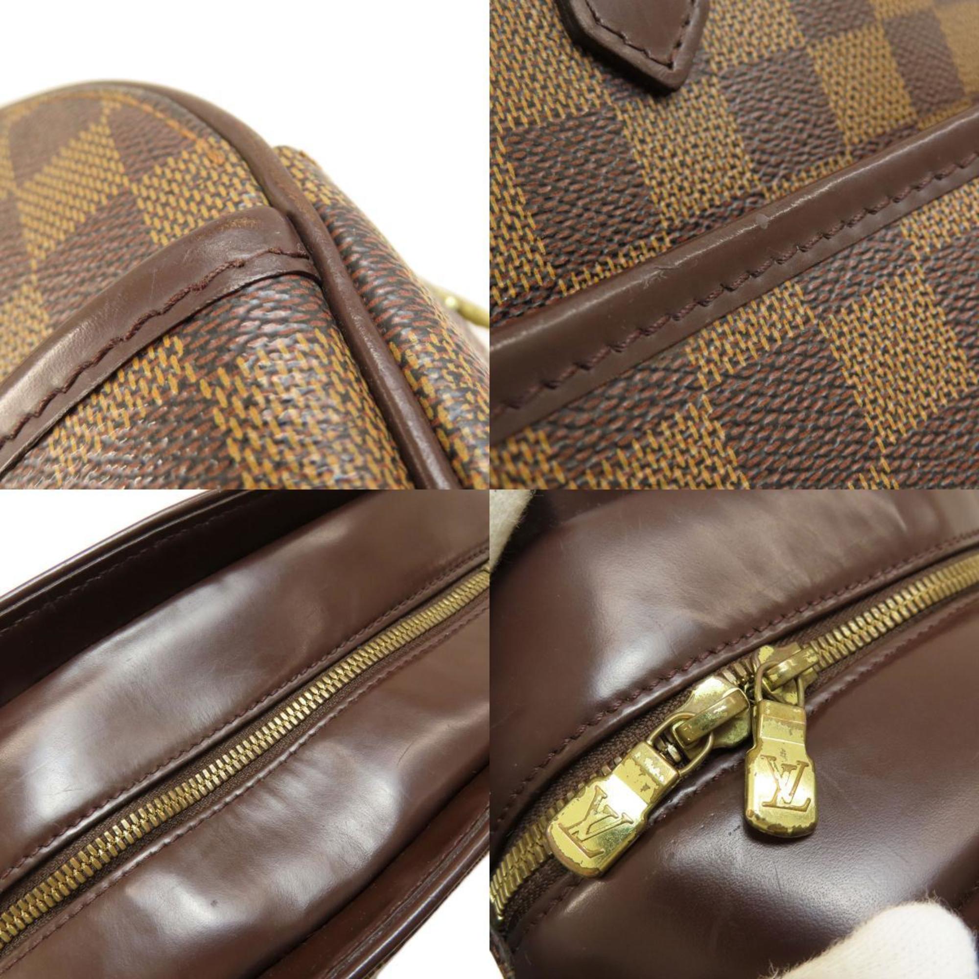 Louis Vuitton N51282 Saria Horizontal Damier Ebene Handbag Canvas Women's LOUIS VUITTON