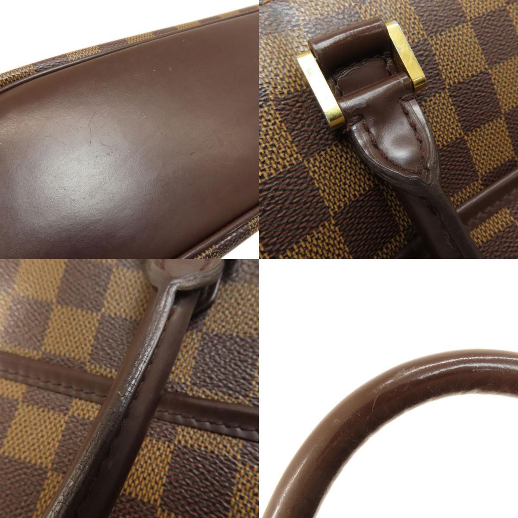 Louis Vuitton N51282 Saria Horizontal Damier Ebene Handbag Canvas Women's LOUIS VUITTON