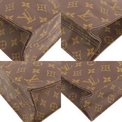 Louis Vuitton M51140 Sac Plat Monogram Handbag Canvas Women's LOUIS VUITTON