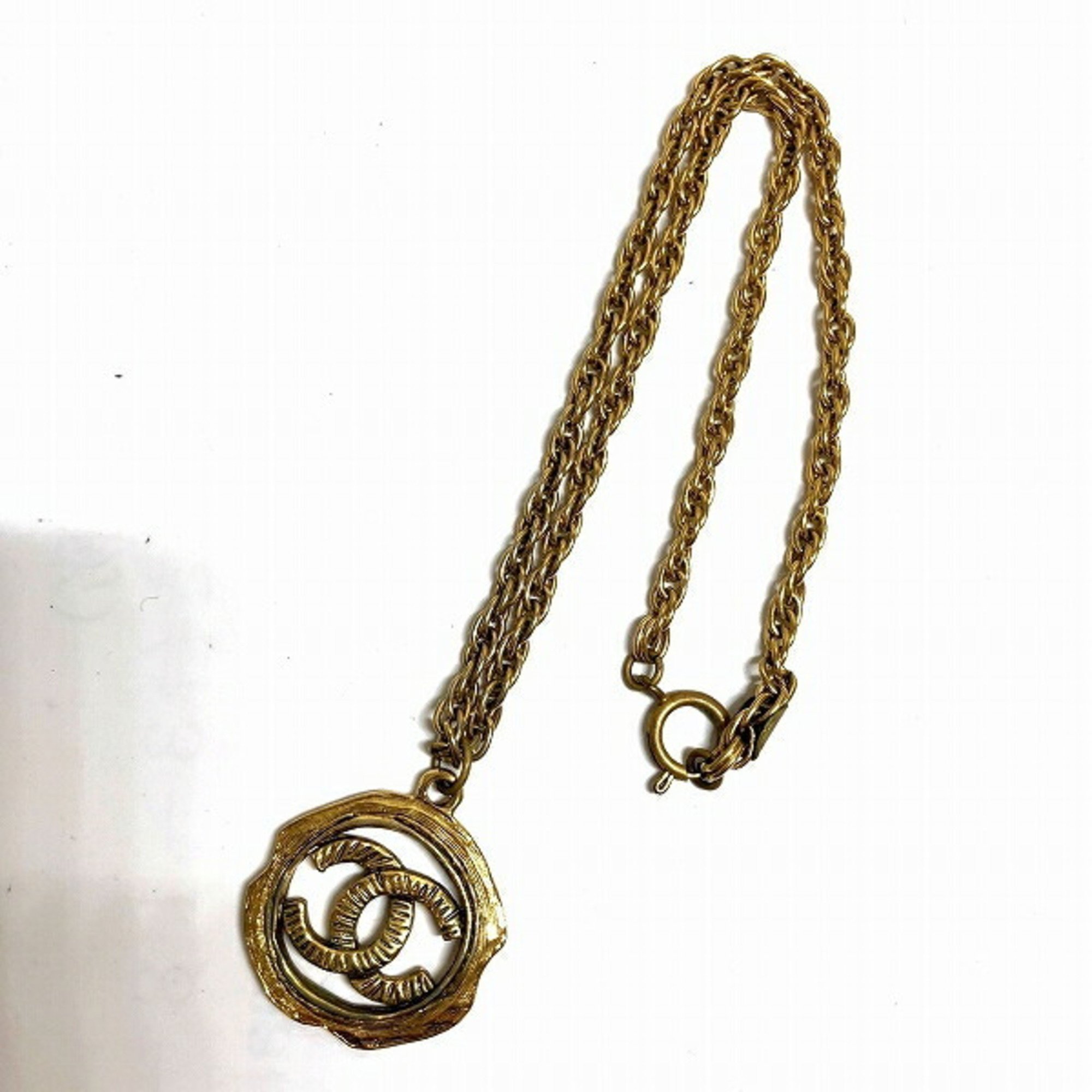 CHANEL Coco Mark Accessory Necklace for Women